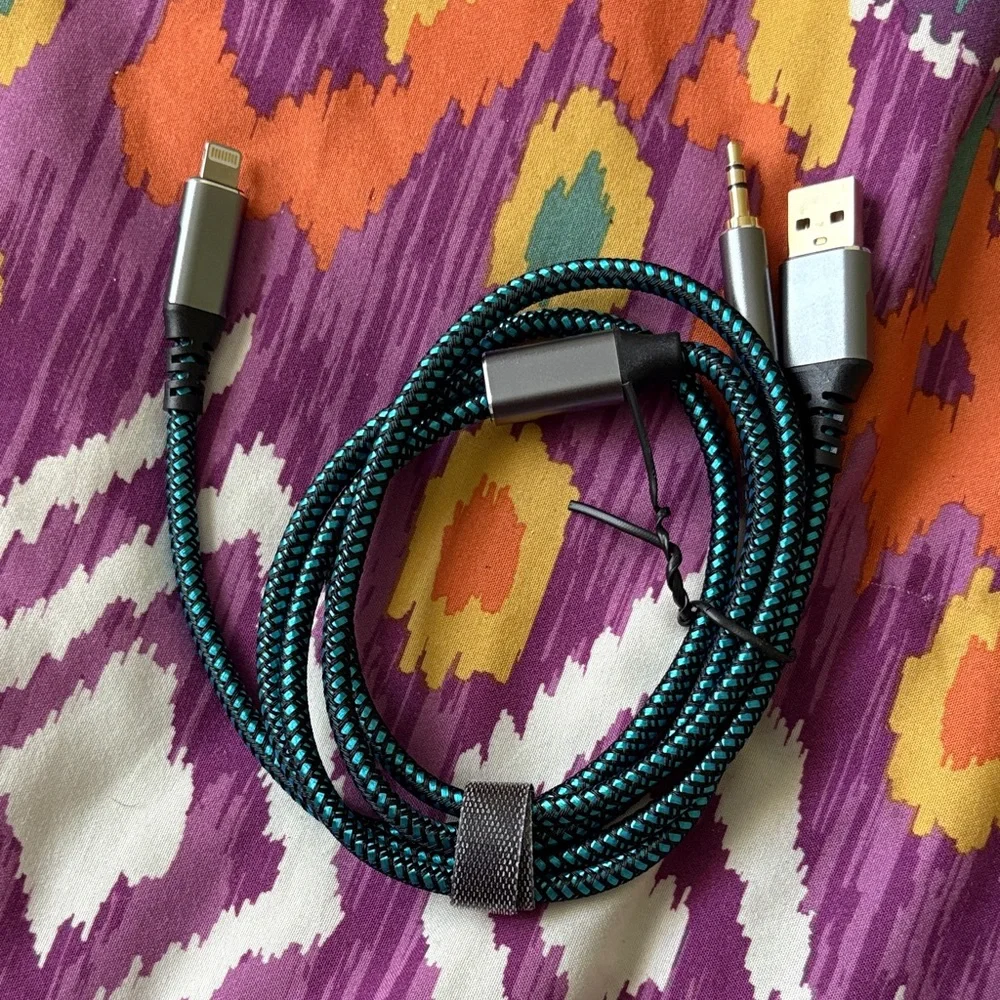 High-Quality Digital Cable - Black and Blue
